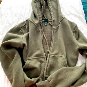 Mossy, green, wild fable, zip up jacket